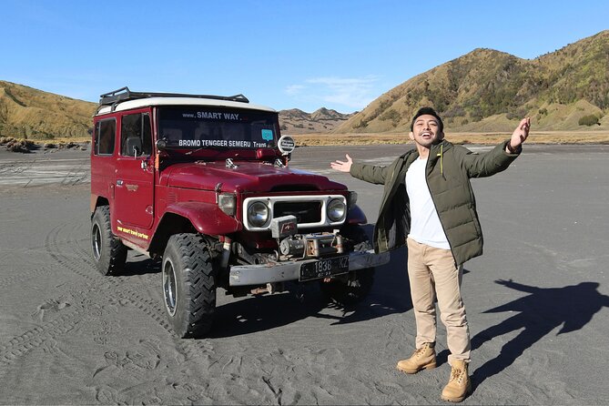 1 Day - Bromo Sunrise Romantic Breakfast // 00.30 - 13.00 - 8 a.m. to 9:30 a.m.: crater and Pura Luhur Poten