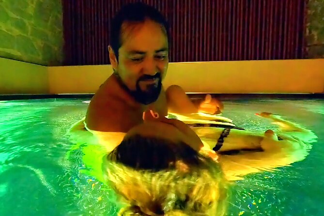 2 Hour Floating Harmony Couples Course - Warm water, flotation, and partner care