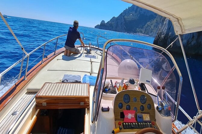3 Hours Private Capri by Boat for Couples - The Faraglioni, Natural Arch, and White Grotto