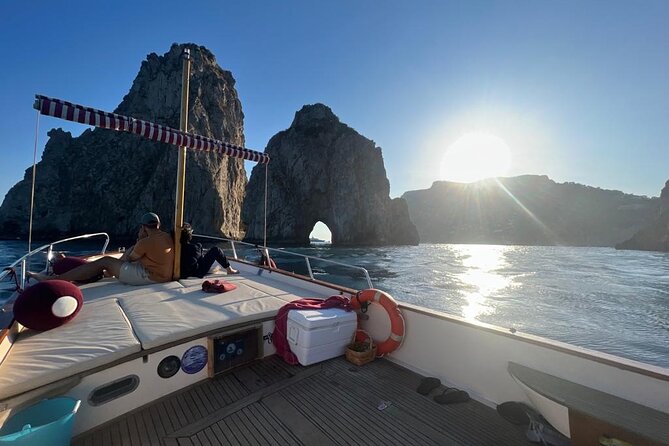 3 Hours Private Capri by Boat for Couples - Punta Carena lighthouse from the sea