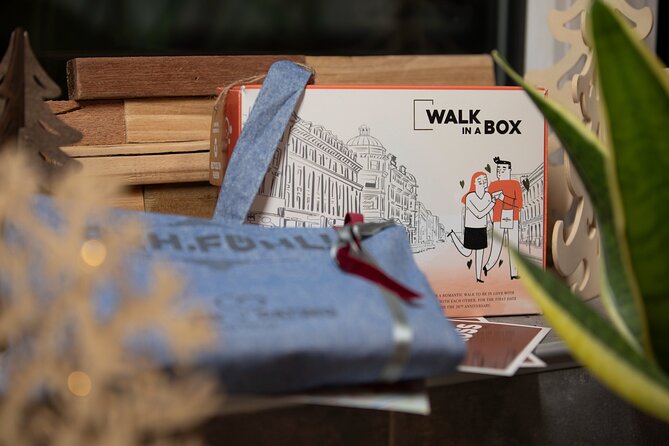 A box for a romantic walk in the city center of Vienna - Donaunixenbrunnen in the Ferstl Passage