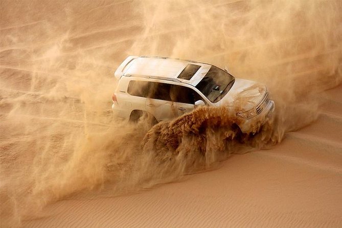 Abu Dhabi Private Desert Romantic Dune Dinner with Dune Bashing - A private barbecue beneath the stars