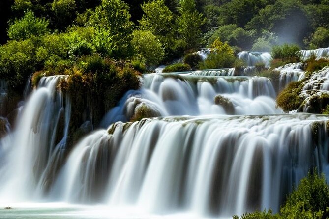 Airport Zadar or Zadar to Split via Krka waterfalls for singles or couples - Krka National Park and the easy waterfall walk