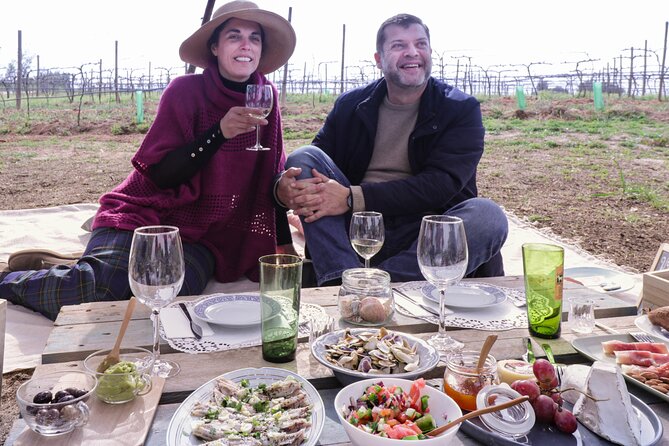 Algarve Romantic Vineyard Picnic in Carvoeiro - Pickup and the Happy Van experience