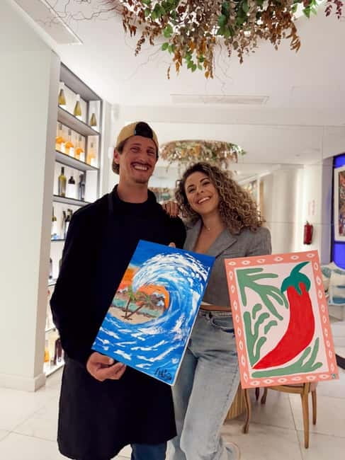 Alicante: Private Art Experience for Couples – Paint & Sip - FAQ