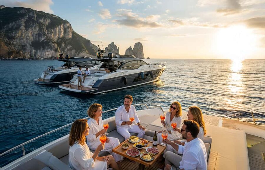 Amalfi Coast: Romantic Sunset Cruise with Music & Cocktails - A sunset boat trip with a catch