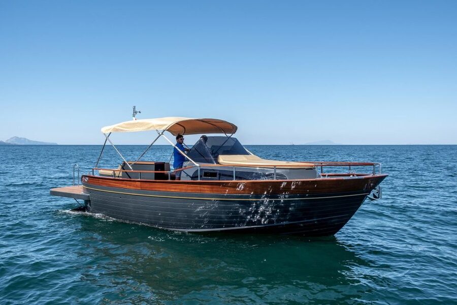 Amalfi Coast: Romantic Sunset Cruise with Music & Cocktails - Swimming and snorkeling from the boat
