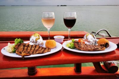 Amazing Romantic Dinner on a Spanish Galeon with Saxophone Music