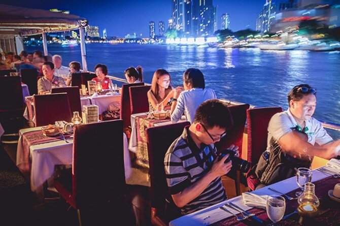 Amazing Sunset Dinner Cruise by Chao Phraya Princess (SHA Plus) - Wat Arun, Wat Phra Kaew, and the Grand Palace