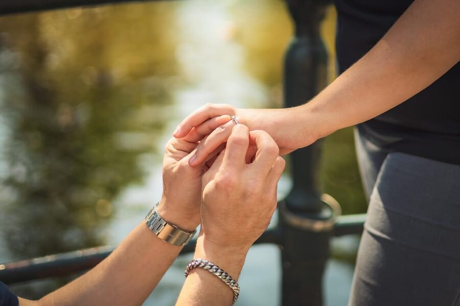 Amsterdam Photographer: Private Proposal Photoshoot Session - Post-proposal portraits turn one moment into a small photo session