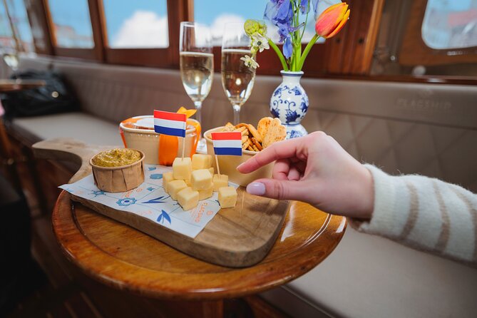 Amsterdam: Romantic Canal Cruise with Optional Bubbles & Bites - Starting beside the Anne Frank House