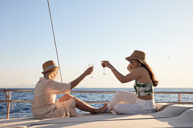 Athens Sunset Dinner Cruise – Swim Stop, Dinner & Open Bar - A Greek buffet with the bar open