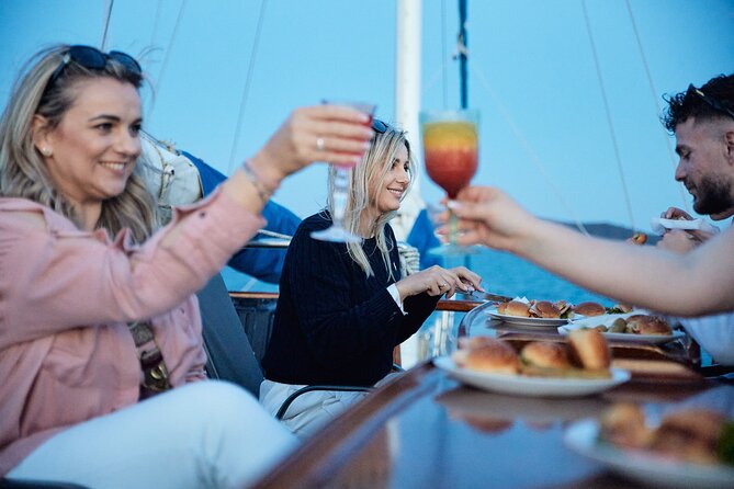 Athens Sunset Dinner Cruise – Swim Stop, Dinner & Open Bar - The second swim near Vouliagmeni