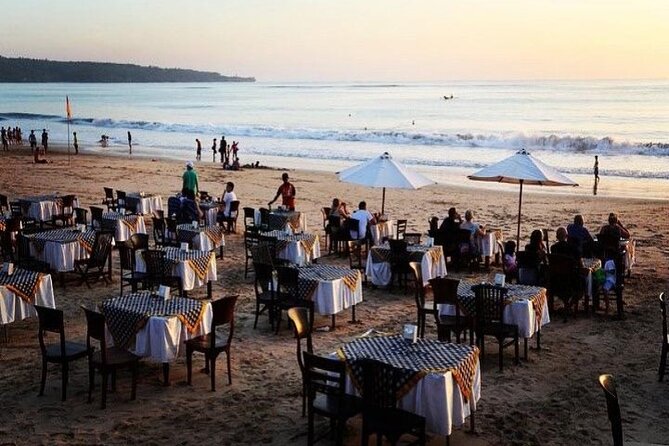 Bali Romantic Seafood Dinner under sunset jimbaran Beach - Cancellation and weather details