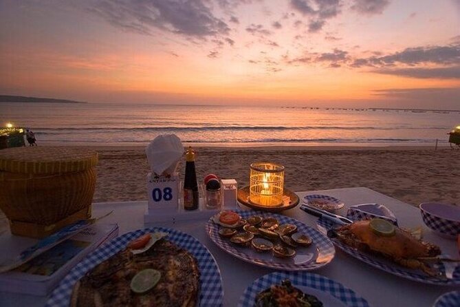 Bali Romantic Seafood Dinner under sunset jimbaran Beach - Transport, timing, and the pickup point