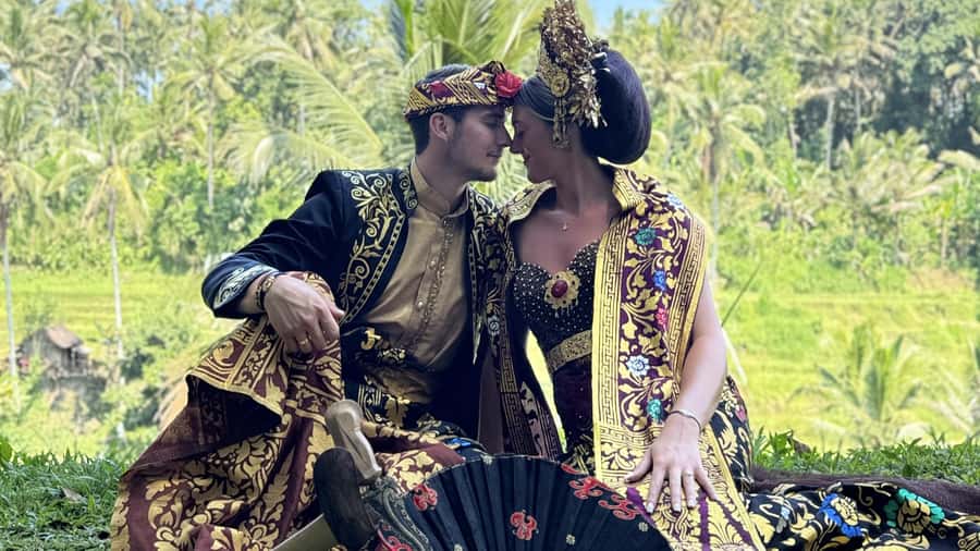Bali:Traditional Wedding Photoshoot with the Rice Field View - Starting at U Fun Field