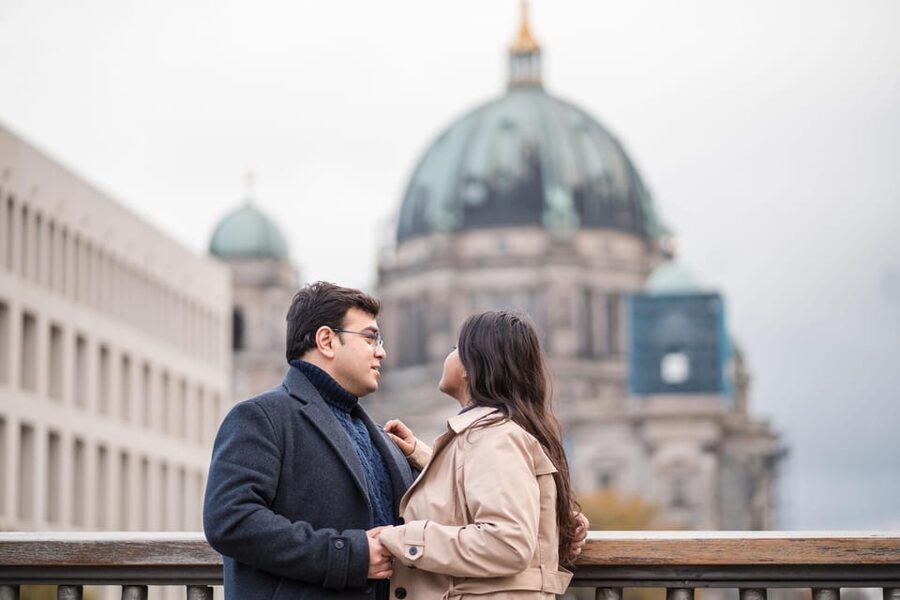 Berlin Love Story: Surprise Proposal Photography Session - What happens after the proposal