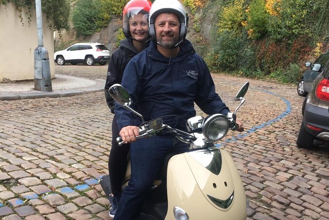Big scooter tour of Prague, for two (audio guide) - The practical value of $40.85 for two