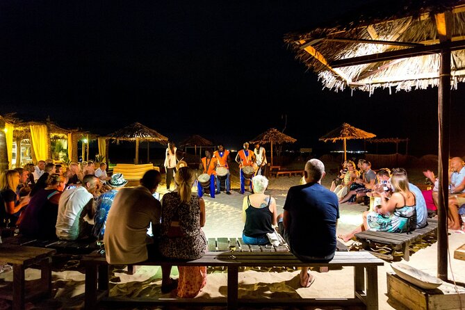 Boa Vista Sunset Dinner with Live Music - A sunset dinner with a beach-stage finish