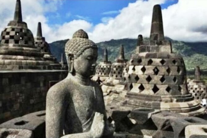 Borobudur, Prambanan, Prambanan Sunset Dinner, Prambanan Ramayana - Climbing through Borobudur’s temple structure