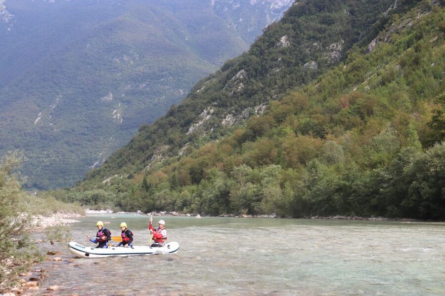 Bovec: Soča River Private Rafting Experience for Couples - About 1.5 hours on the river
