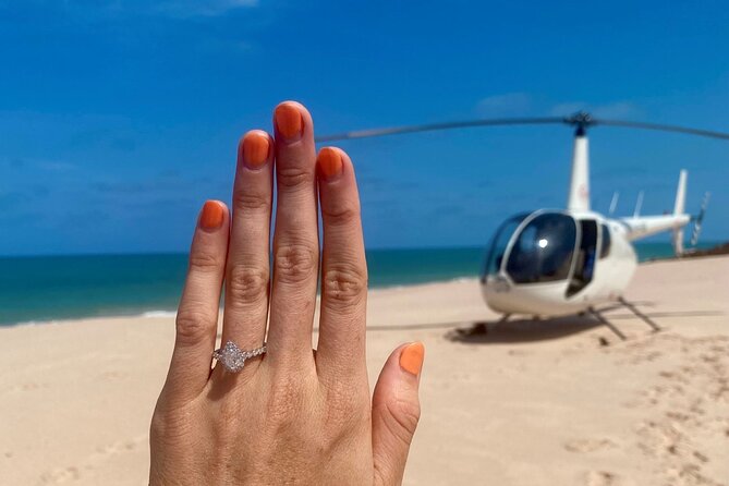 Broome: Romantic 45-Min Private Helicopter Flight & Beach Picnic - What the private format feels like