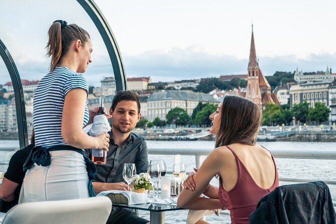 Budapest Danube River Candlelit Dinner Cruise with Live Music - The welcome drink and extra beverages