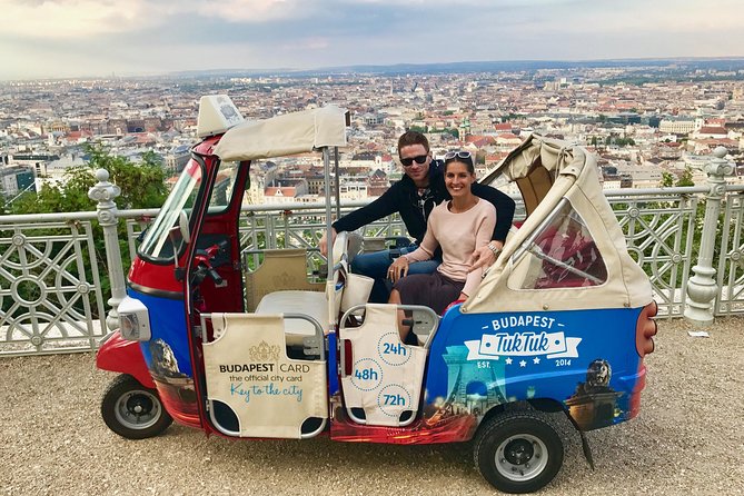 Budapest Romantic Private Tuk Tuk Tour - Várkert Bazaar, Chain Bridge, and the climb to Buda Castle