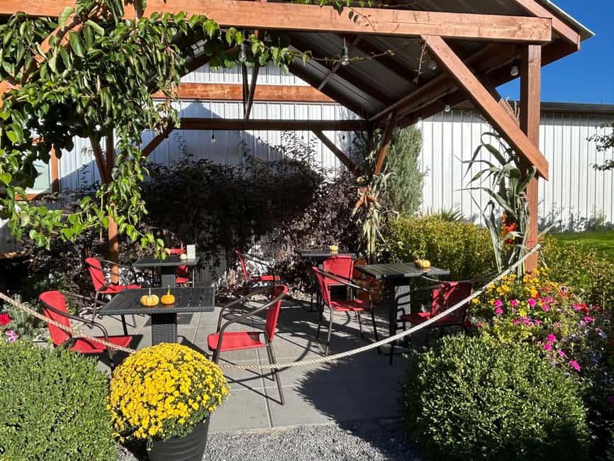 Buzz + Bites! Lunch for Two in East Kelowna - Lunch on the Farm-to-Table Patio