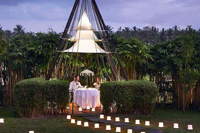 Candlelight Dinner in Ubud Garden - Service that helps the meal feel special