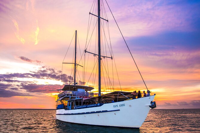 Cape Adieu Darwin Sunset Dinner Cruise - Sunset from the water