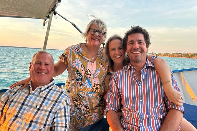 Cape Adieu Darwin Sunset Dinner Cruise - The crew and the mood onboard