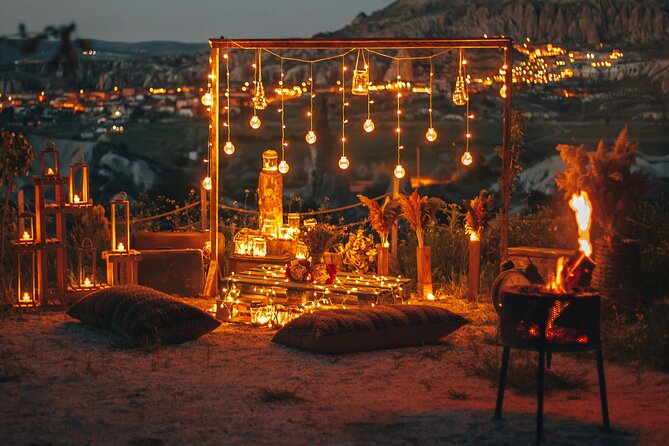 Cappadocia Romantic Dinner İn The Valley with Concept - What the private dining setup feels like