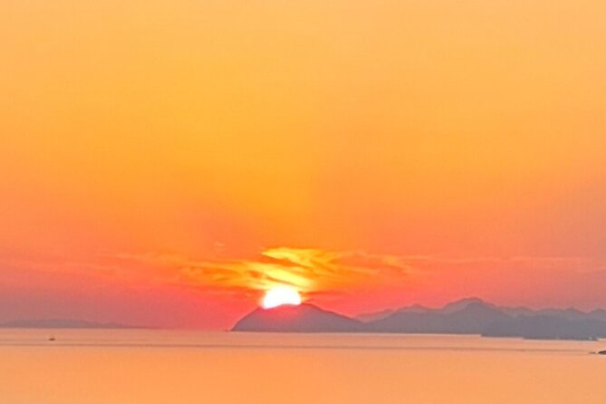 Cavtat Sunset Escape Romantic Cruise and Free Flowing Drinks - Bobara frames the coast