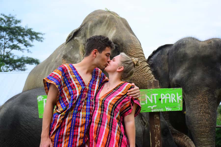 Chiang Mai: Private Elephant Care Experience for Couples - A private elephant day outside Chiang Mai