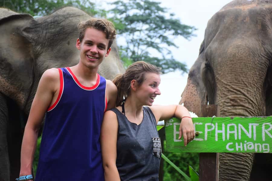 Chiang Mai: Private Elephant Care Experience for Couples - Time to shower, cool down, and look around