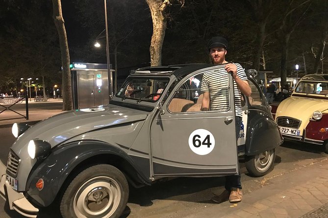 Christmas illuminations in 2CV - With 2 Presents (Food + goodies) - From Place des Quinconces to the Chartrons quarter