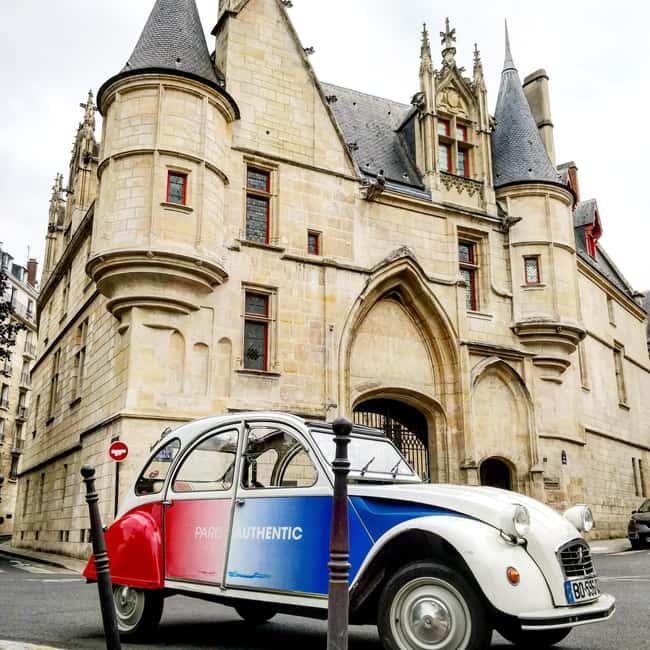 Classic, Romantic Paris: 3-Hour Vintage 2CV Tour - Comfort, weather, and the sightseeing pace
