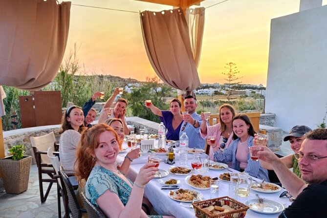 Cooking Class Sunset Dinner and Tour in Paros Farm - A farm dinner just outside Parikia