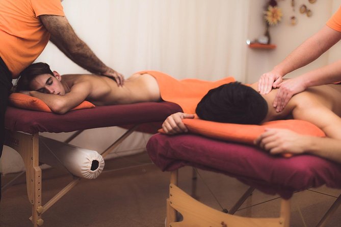 Couple Massage 80 minutes - Choosing relaxing or decontracting treatment