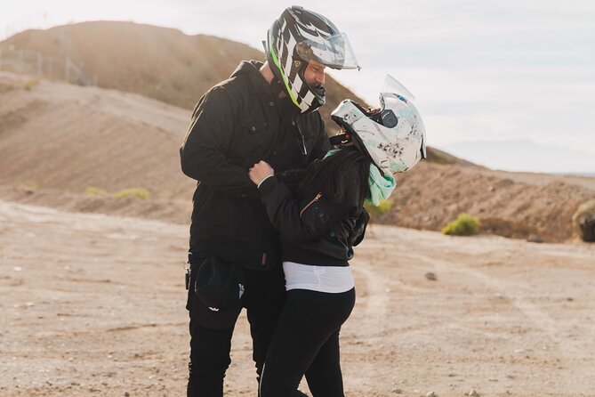 Couples Private Guided Red Rock Canyon Tour On A CanAm Trike - Blue Diamond and the easy pace of Cottonwood Station