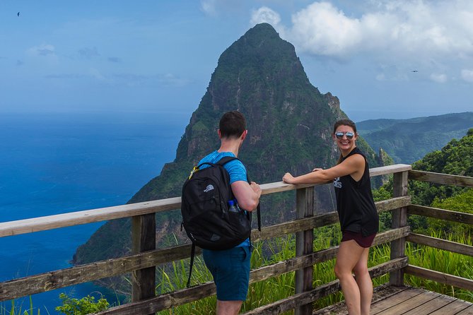Couples Private St. Lucia Highlights Tour - La Soufriere Drive-In Volcano and the warm-water soak
