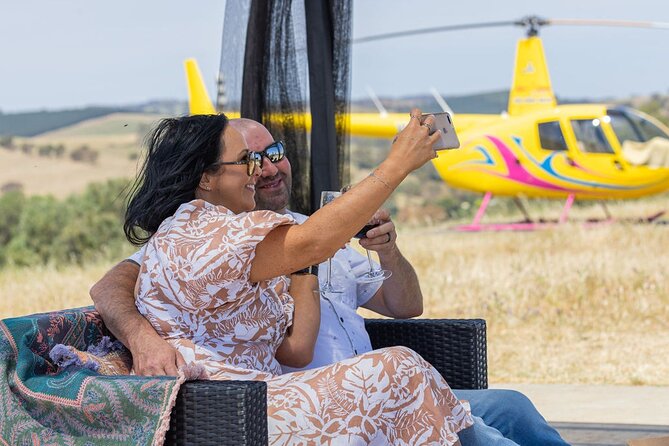 Couples Romantic Picnic - From Lyndoch to the Southern Barossa by Helicopter
