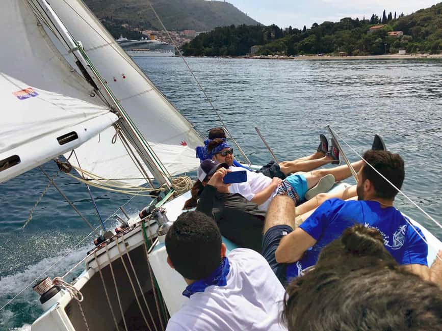 Dubrovnik : Romantic Group Sunset Tour to Old Town&Elafity - The Blue Cave and Koločep Swimming Stop