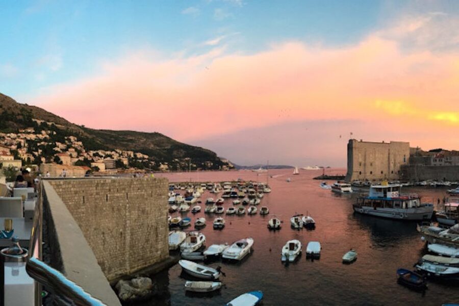 Dubrovnik: Romantic Sunset Cruise & Cave Visit with a Local - The sunset stop and the best photo moments