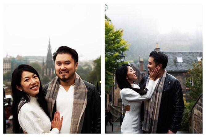 Edinburgh Photoshoot for Couples, Families & Solo Travellers - Dean Village adds a different Edinburgh backdrop