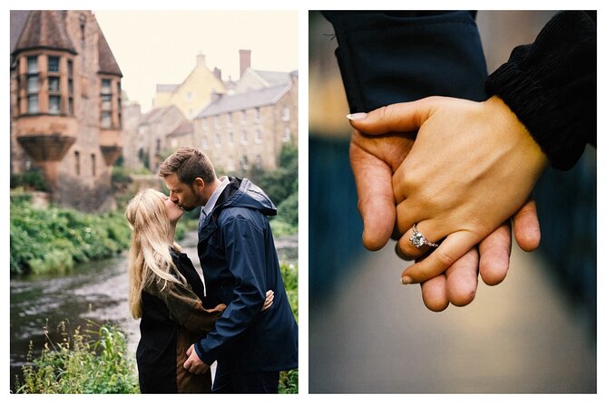 Edinburgh Photoshoot for Couples, Families & Solo Travellers - Beginning near Edinburgh Castle and the Old Town