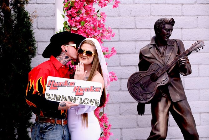 Elvis Chapel Wedding and Vow Renewal - Flowers, certificates, and the small details