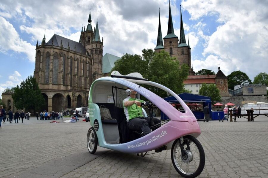 Erfurt: Romantic Rickshaw Tour For Two - The Fish Market’s Renaissance Facades