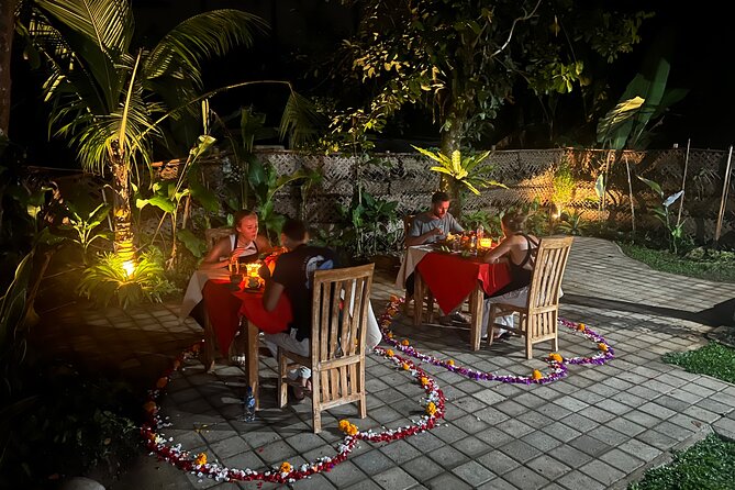 Evening Cooking Class with Romantic Dinner in Ubud - Candlelight dinner after the cooking